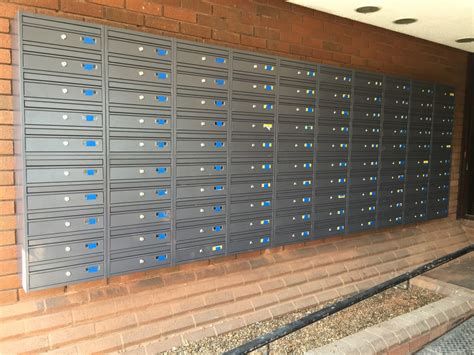 metal box letters|metal post boxes for flats.